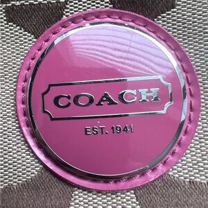 Coach Pink Hobo Bag